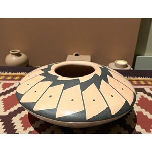 Mata Ortiz Pottery Seed Pot Abigail‎ Marin Paquime Folk Art Clay Mexico Ceramics